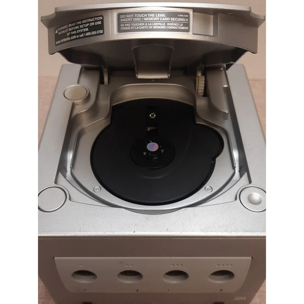 Nintendo GameCube Silver DOL-101 Console Game Memory Card Only - For Parts Only